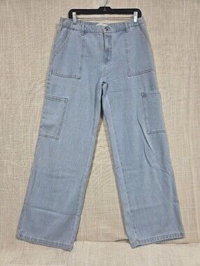 REFUGE  women's Light Blue Cargo Pants  Size 7